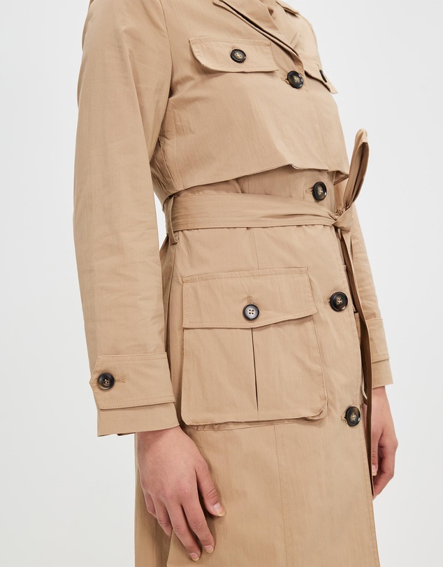 Honey and Beau - Piece Of Mind Trench Coat