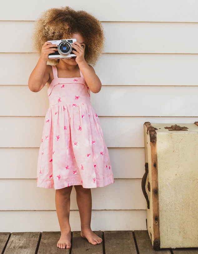 Fox & Finch - Summer Vacay Embroidered Dress - Babies