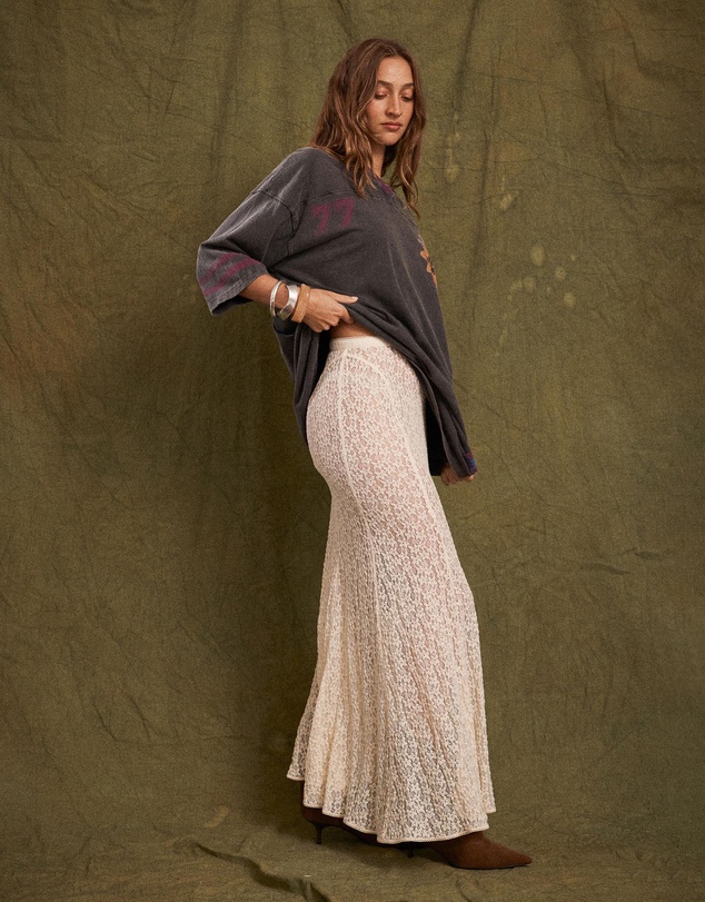 KINGA CSILLA - Tarot Lace Mother Maxi Skirt