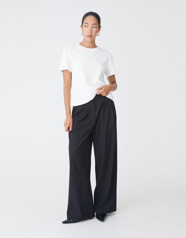 Forcast - May Relaxed Cotton T-Shirt