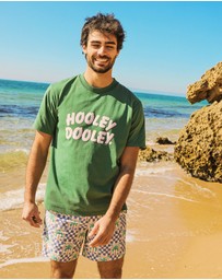 Skwosh - Hooley Dooley Slang Tee in Green