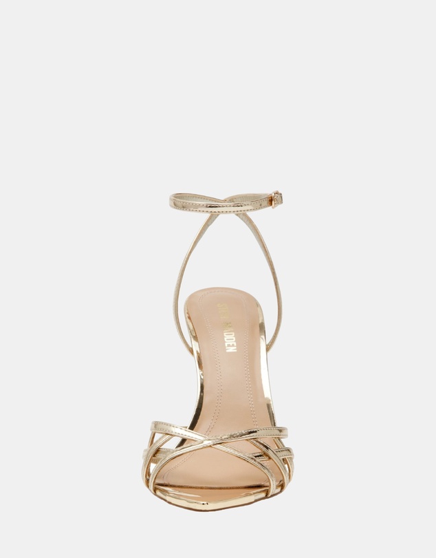 Steve Madden - Sensation Gold Heels