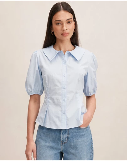 Forever New - Gracie Bubble Sleeves Shirt