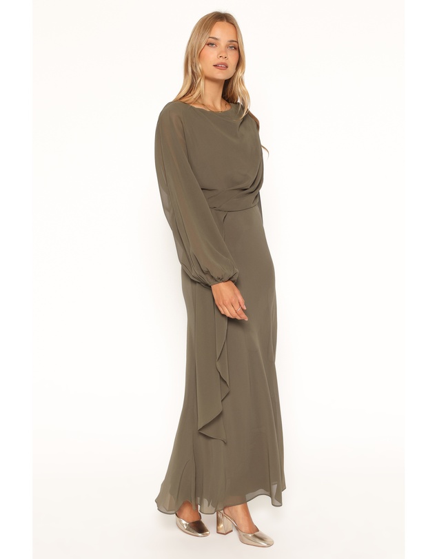 Petal & Pup - Arnica Maxi Dress - Olive Green