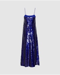 ROTATE - Sequins Maxi Dress