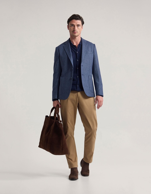 Oxford - Wordsworth Wool Herringbone Blazer