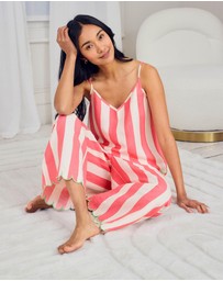 Chelsea Peers - Stripe Cami Pyjama Set