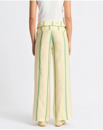 Laagam - Tashi Striped Flow Pants