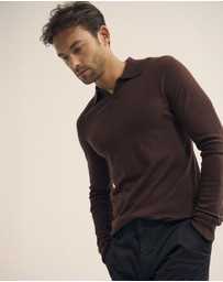 Oxford - Blair Polo Collar Merino Knit