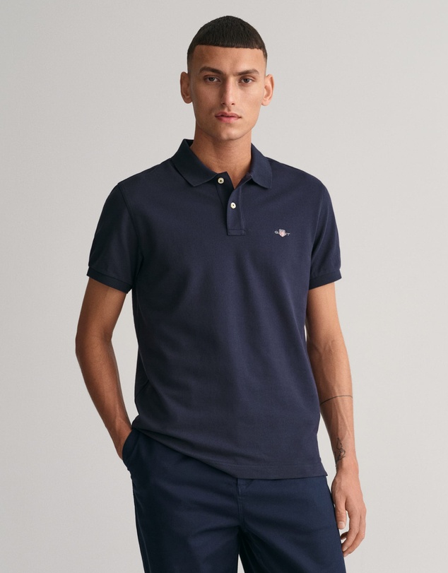 Gant - Slim Fit Shield Piqué Polo Shirt