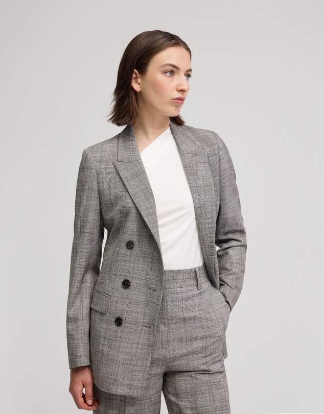 Oxford - Billie Eco Checked Suit Jacket