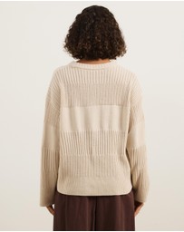 Atmos&Here - Irena Rib Knit Jumper
