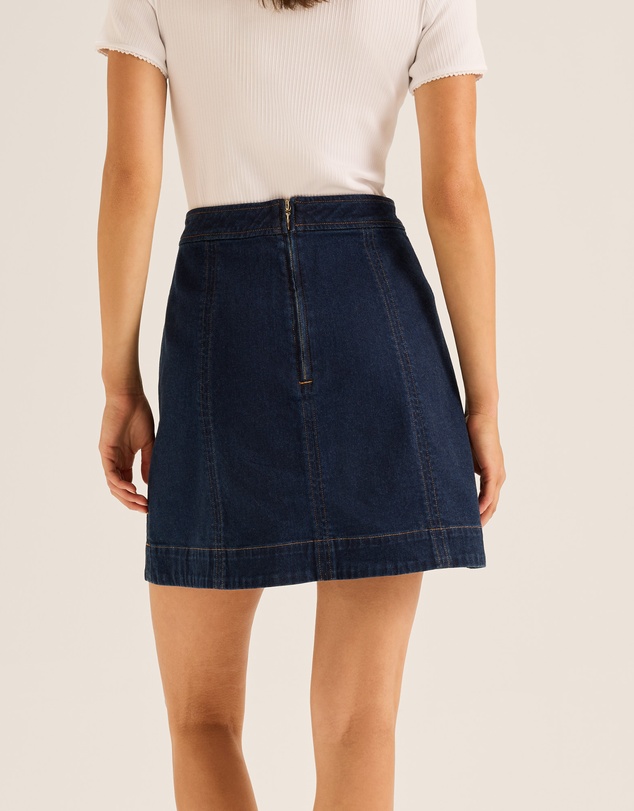 Review - Isla Denim Mini Skirt