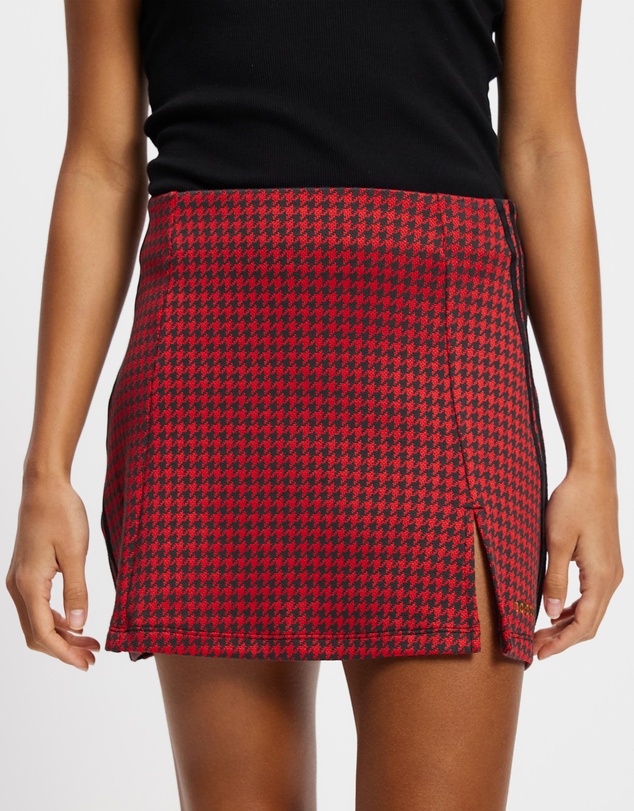 adidas Originals - Houndstooth Tailored Skirt