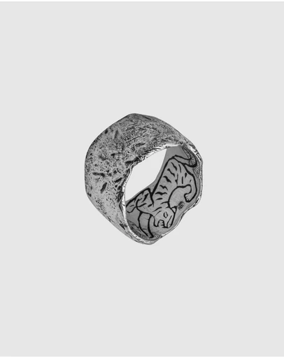 Haze & Glory - ICONIC EXCLUSIVE - El Tigre Ring in Oxidised 925 Silver