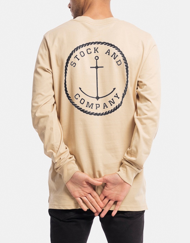 Stock & Co. - Stock & Co Anchor Long Sleeve Tee