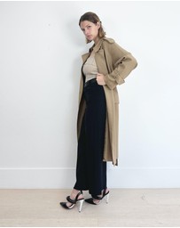Cirkular - Pre-Loved - Oroton Gaberdine Twill Weave Trench