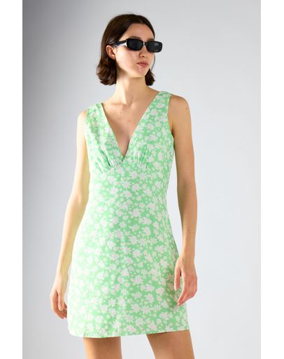 GREEN FLORAL
