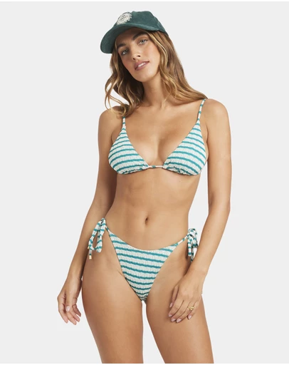 Billabong - Womens Wavey Daze Slide Tall Triangle Bikini Top