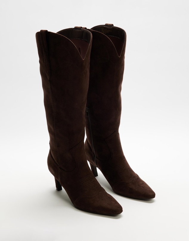 Dazie - Marie Western Pointed-Toe Boots