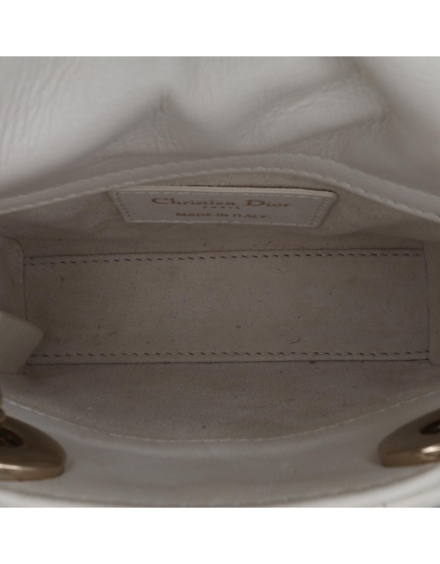 Pre-Loved by Azura Reborn - Pre-Loved dior Lady Dior Mini Quilted Leather Bag