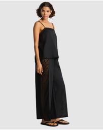 Sea Level Australia - Shore Linen Panelled Shift Cami Top