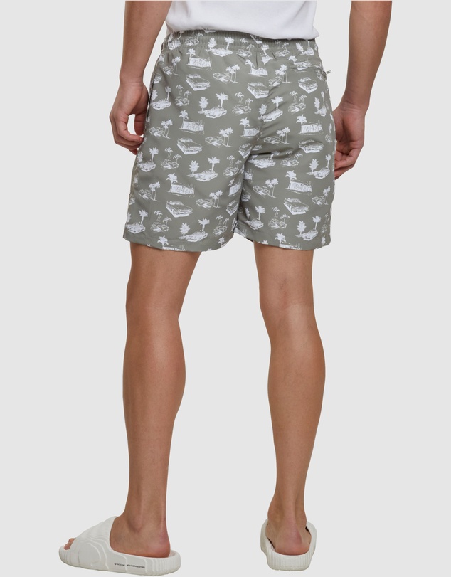 Urban Classics - Pattern Swim Shorts