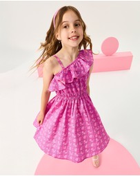 Rock Your Kid - Barbie Off The Shoulder Dress - Kids