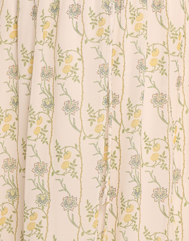 Petal & Pup - Keziah Long Sleeve Maxi Dress - Yellow Floral
