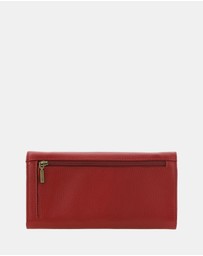 Pierre Cardin - Pierre Cardin Rustic Leather Ladies Wallet