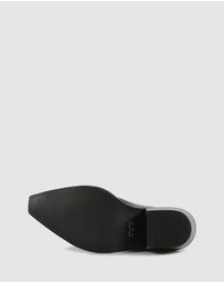 Sempre Di - Jayda Patent Ankle Boots