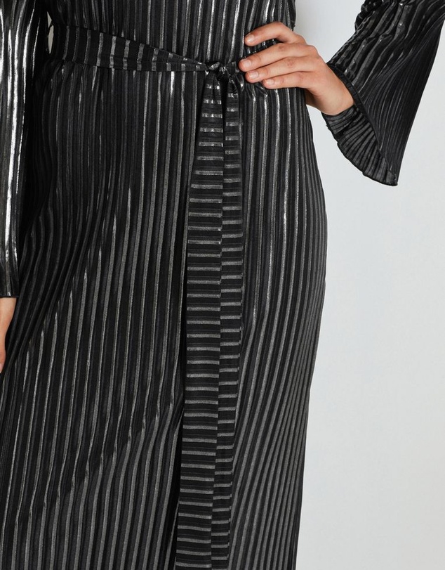 NEXT - Long Sleeve Belted Midi Dress