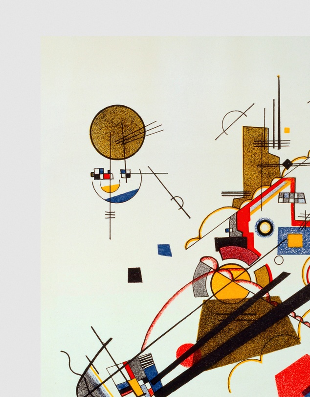Inka Arthouse - Joyous Ascent by Wassily Kandinsky Art Print