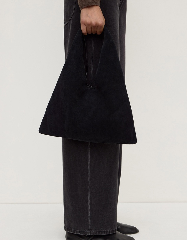 Assembly Label - Willow Suede Hobo Bag
