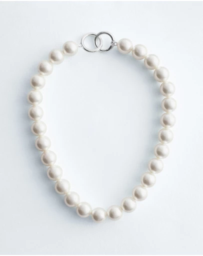 & Other Stories - Short Sphere Bead Necklace