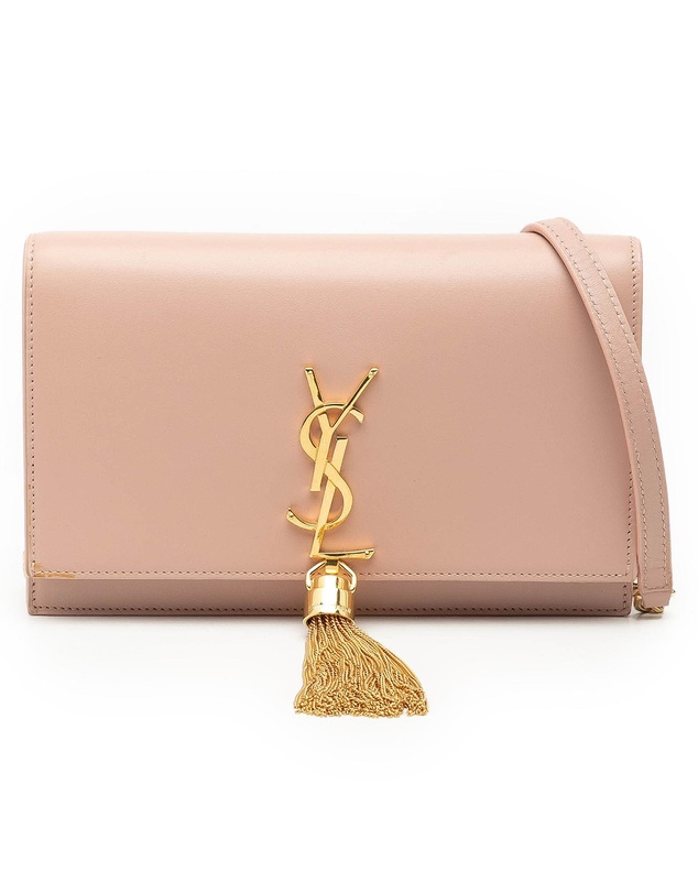 Pre-Loved by Azura Reborn - Pre-Loved Smooth Calfskin Monogram Kate Tassel Wallet on Chain