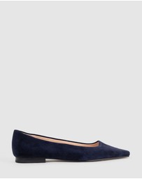 Edward Meller - ELVY Chiselled Flat Pump