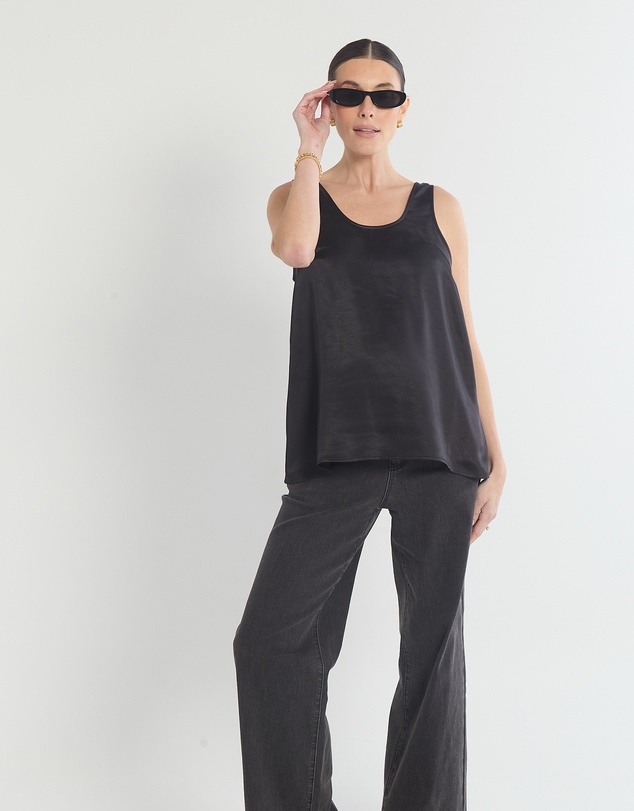 Soon Maternity - Relaxed Wide Leg Jeans