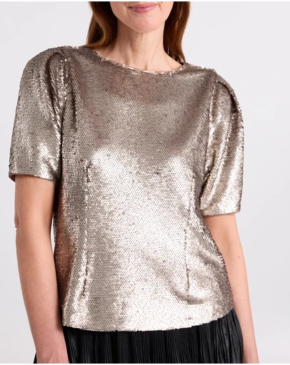 David Lawrence - Inez Sequin Top