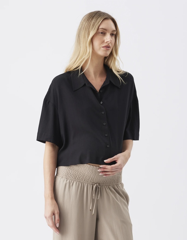 Ripe Maternity - Farrah Crop Shirt