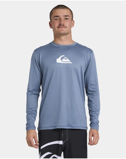 Quiksilver - Mens Solid Streak Long Sleeve Surf Shirt