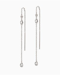 Emporio Armani - Silver Tone Earring