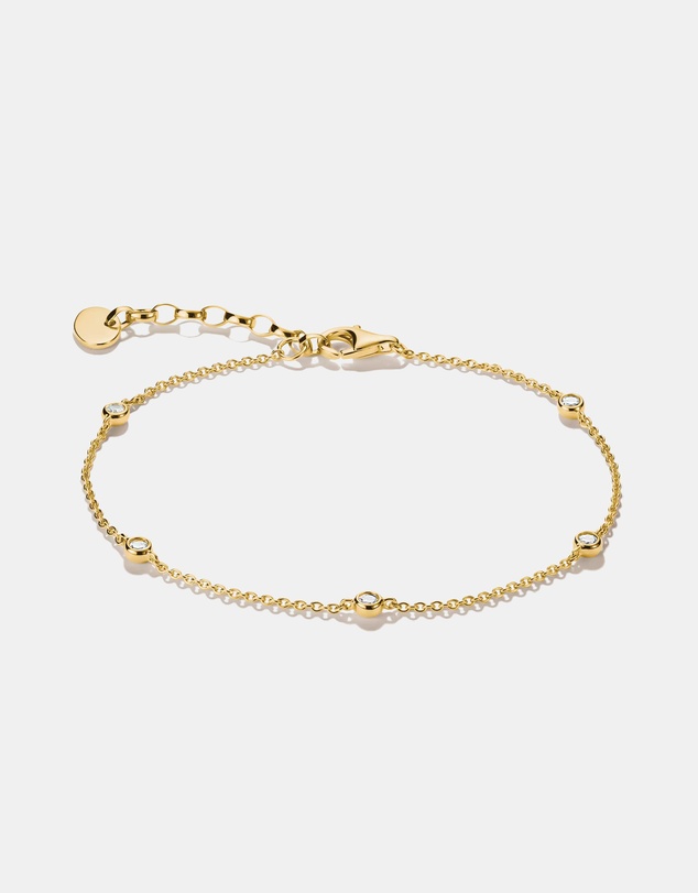 THOMAS SABO - THOMAS SABO Pearl Bracelet with zirconia