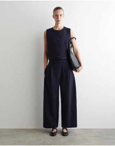 COS - Boiled Merino Wool Waistcoat