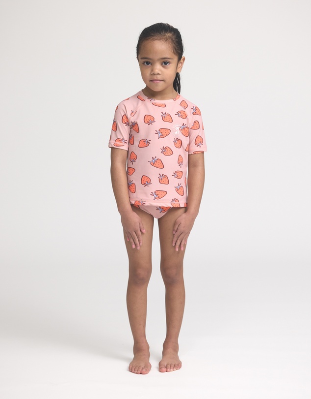 Crywolf - SHORT SLEEVE RASH SET Strawberry Splash