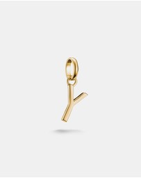 THOMAS SABO - THOMAS SABO Connect Charm letter Y Gold