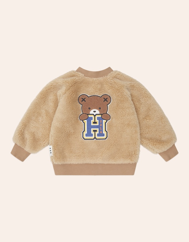 Huxbaby - Varsity Hux Fur Jacket - Babies-Kids