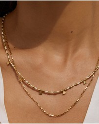 Arms Of Eve - Natalia Gold Necklace - Vanilla