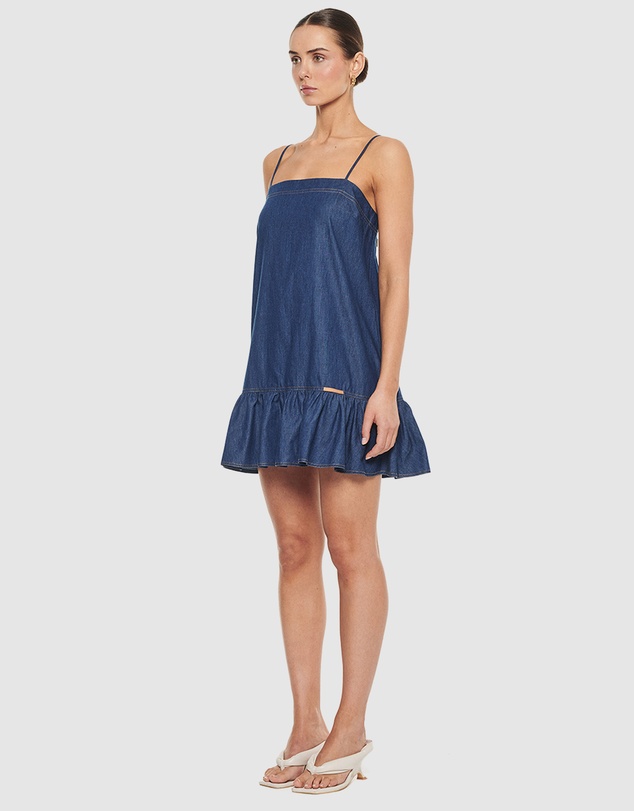 KIVARI - Alicia Chambray Dress - ICONIC EXCLUSIVE