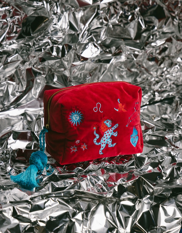 The Somewhere Co - Leo Astrology Cosmetic Case